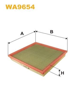 WIX FILTERS wa9654 -  Воздушный фильтр